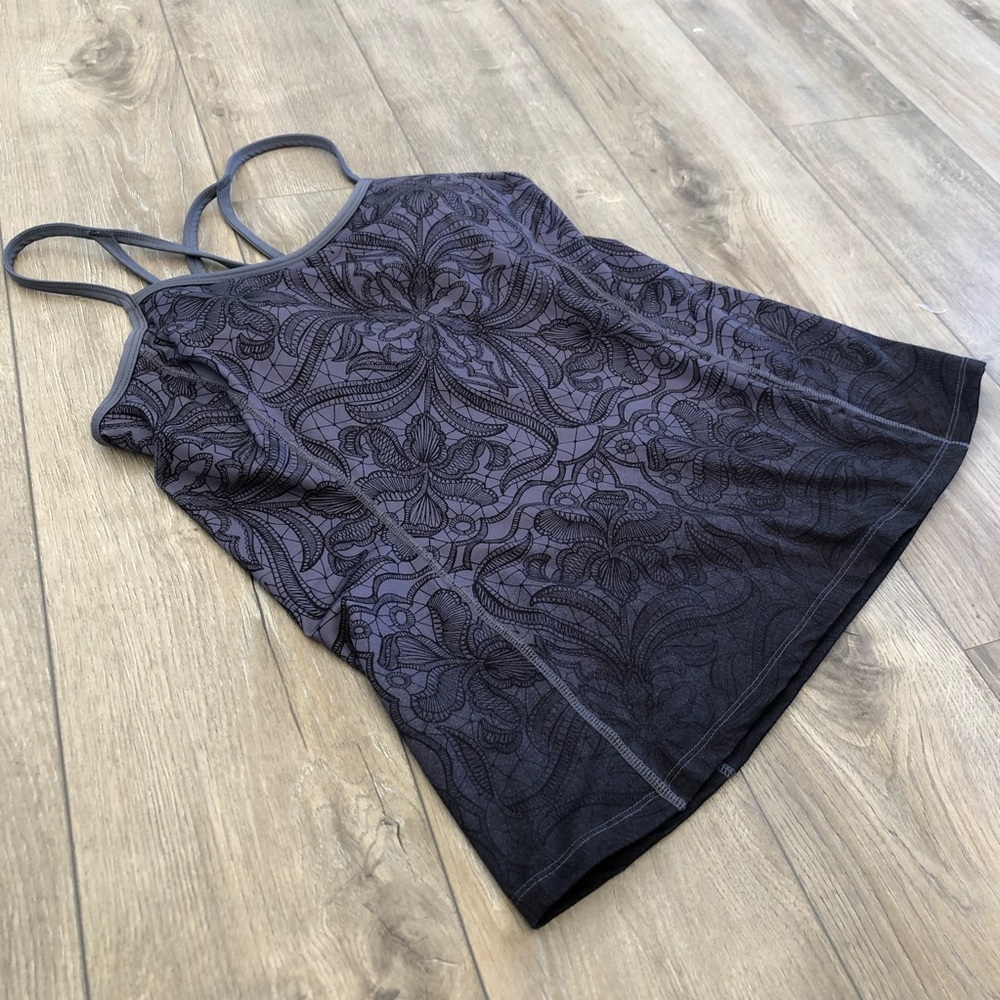 NWOT Athleta Harmonious Grey Tank